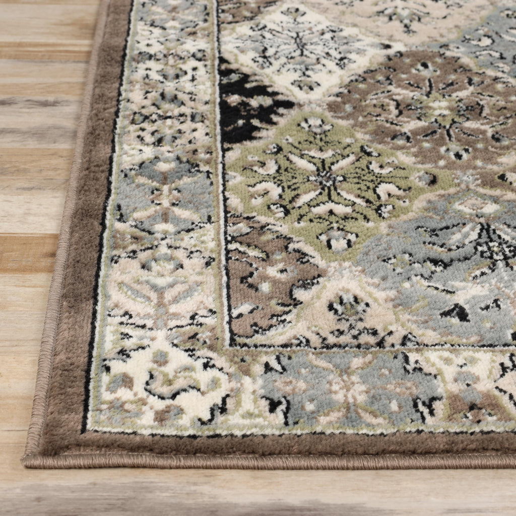 Paloma Collection Area Rug, 8mm Pile Height with Jute Backing, Traditional Persian Rug Design, Fashionable and
