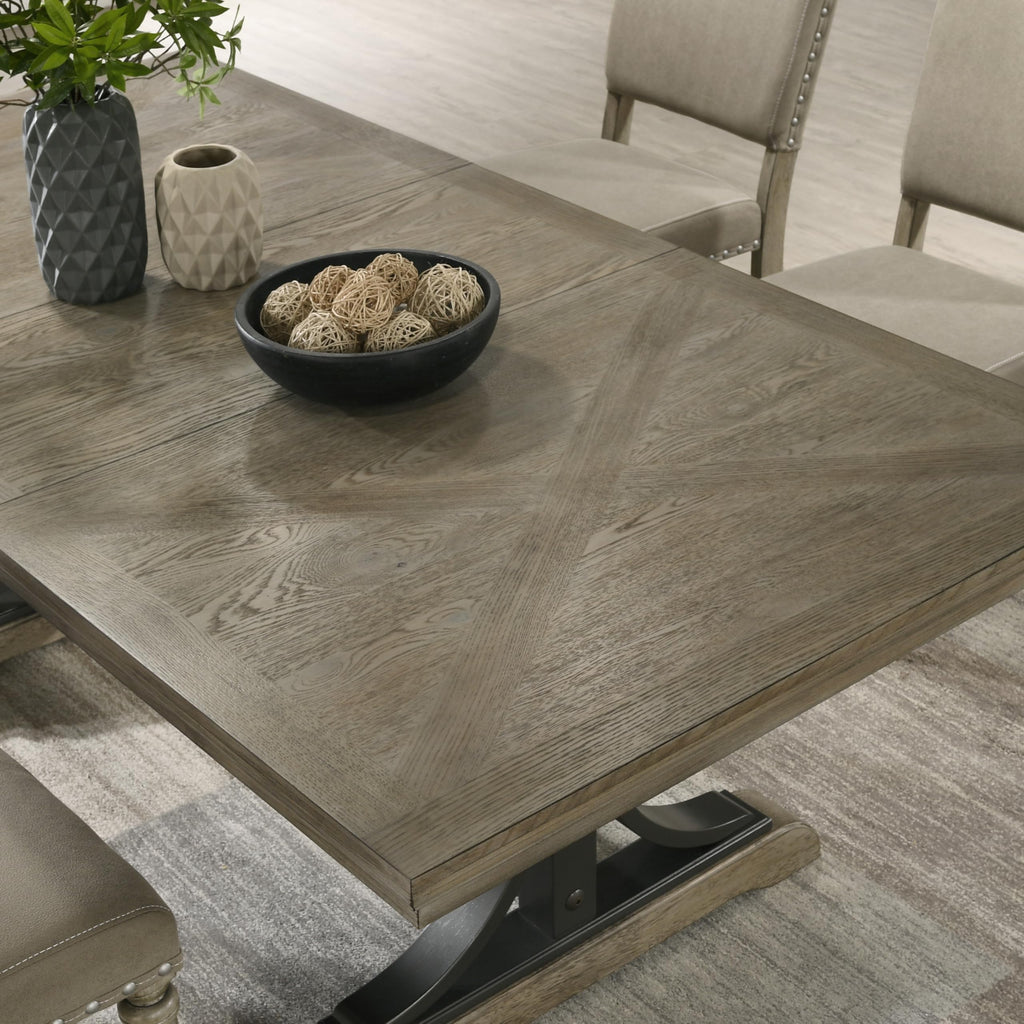 Birmingham Dining Set, One Size, Driftwood Finish
