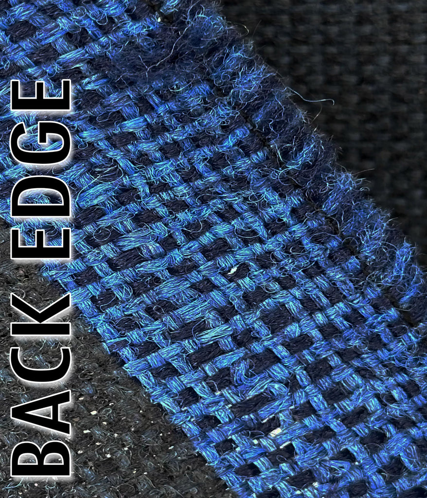 Hawick Tweed Fabric for Automotive and General Upholstery - 54 Inches Wide, Sold by The Continuous Yard (Denim)