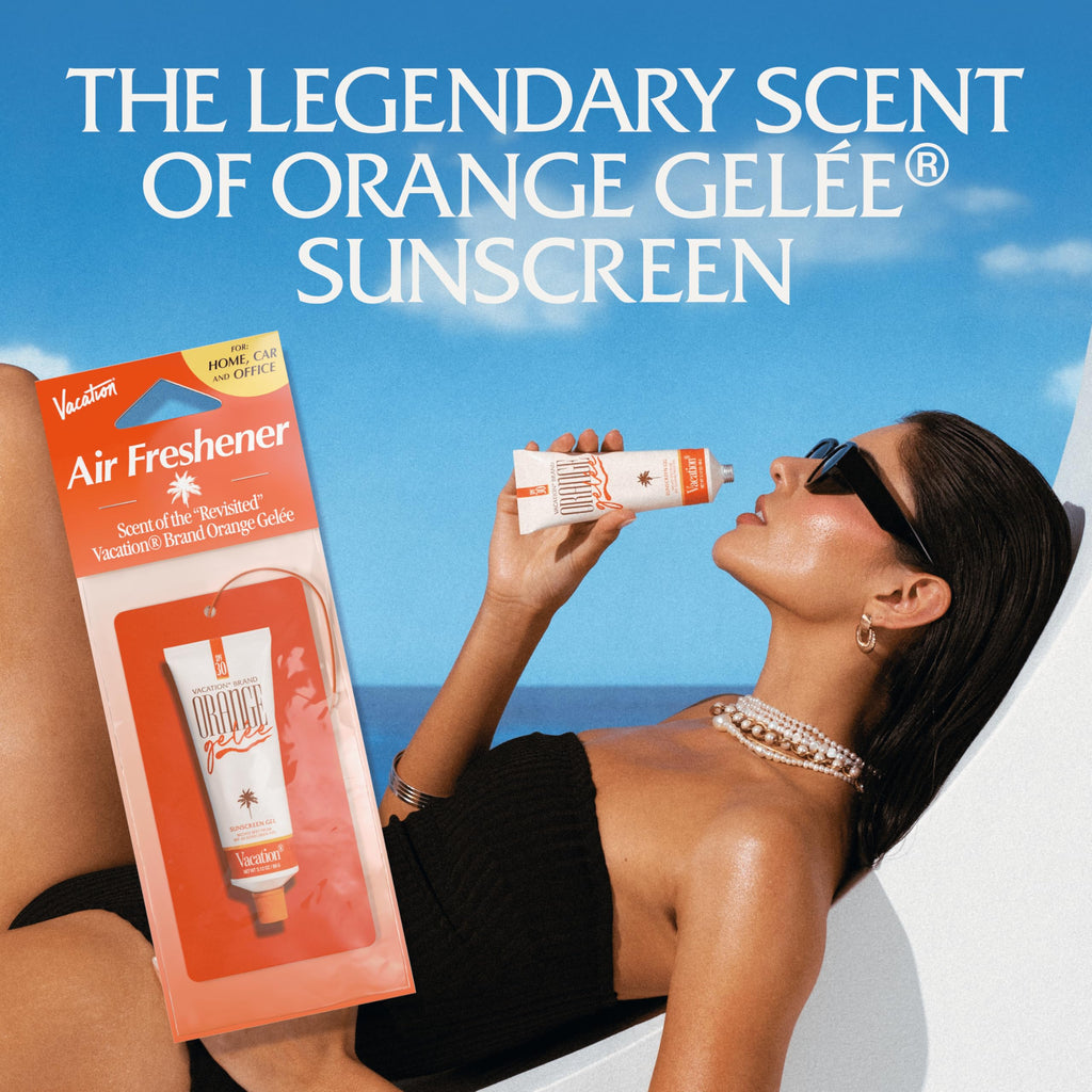 Car Air Freshener 3-Pack, Orange Gelée Scent