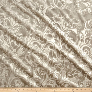 Embossed/Brocade Velvet Scroll by - Fabric for upholstering Furniture, Pillows, tablecloths, Crafts, Sewing, Draping