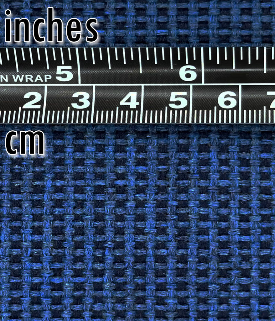 Hawick Tweed Fabric for Automotive and General Upholstery - 54 Inches Wide, Sold by The Continuous Yard (Denim)