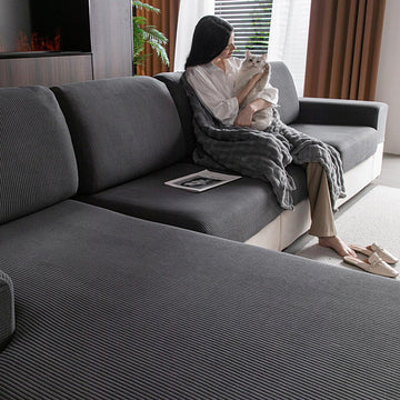 Sectional Couch Cushion Covers for Sofa (3PCS Small)