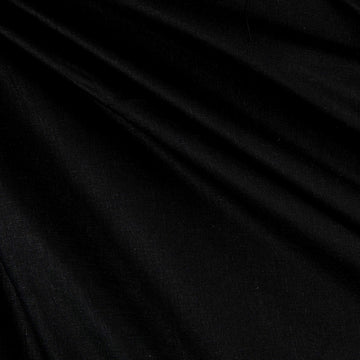 Rayon Linen Blend Black, Fabric by the Yard