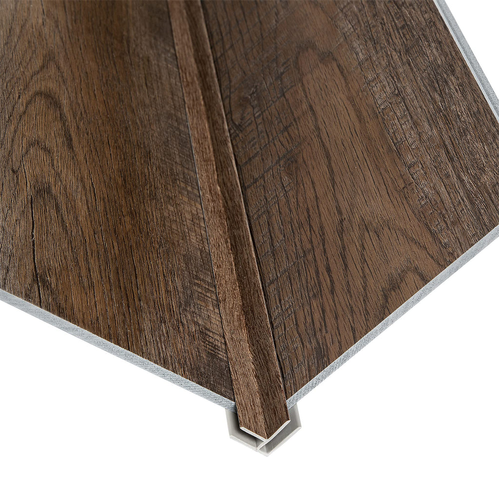 94 in. Vinyl Trim Kit in Oak Mocha