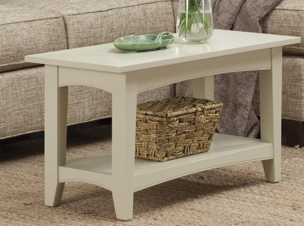 Shaker Cottage Shoe Storage Bench, Sand, 36"W x 18"H