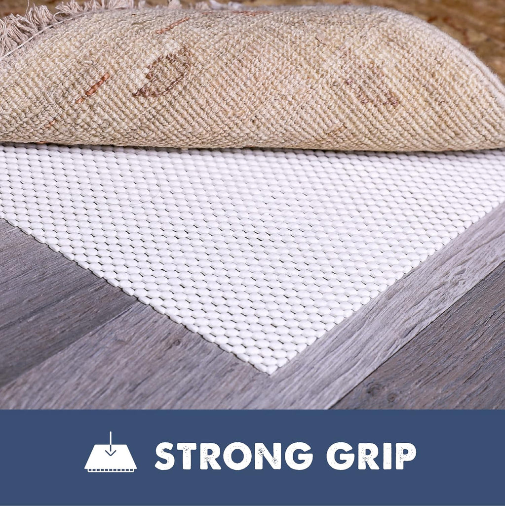Super Grip, 2'6" x 10', Cushioned Non-Slip Rug Pad for Area Rugs and Runner Rugs, Rug Pad for Hardwood Floors - Set of 25