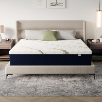 Queen Mattress 10-Inch for Cooler Sleep - Cooling Gel Memory Foam with Pressure Relief & Medium Firm Support, Cozy