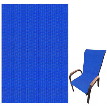 Vinyl Woven Mesh Sling Fabric 2 Yard x 1.5 M x Outdoor Patio Chair Replacement Fabric Woven Waterproof Sling Material