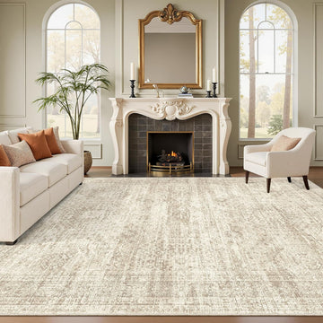Washable Area Rug 8x10, Large Soft Rugs