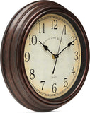 Bernhard Products Vintage Wall Clock Silent Non Ticking