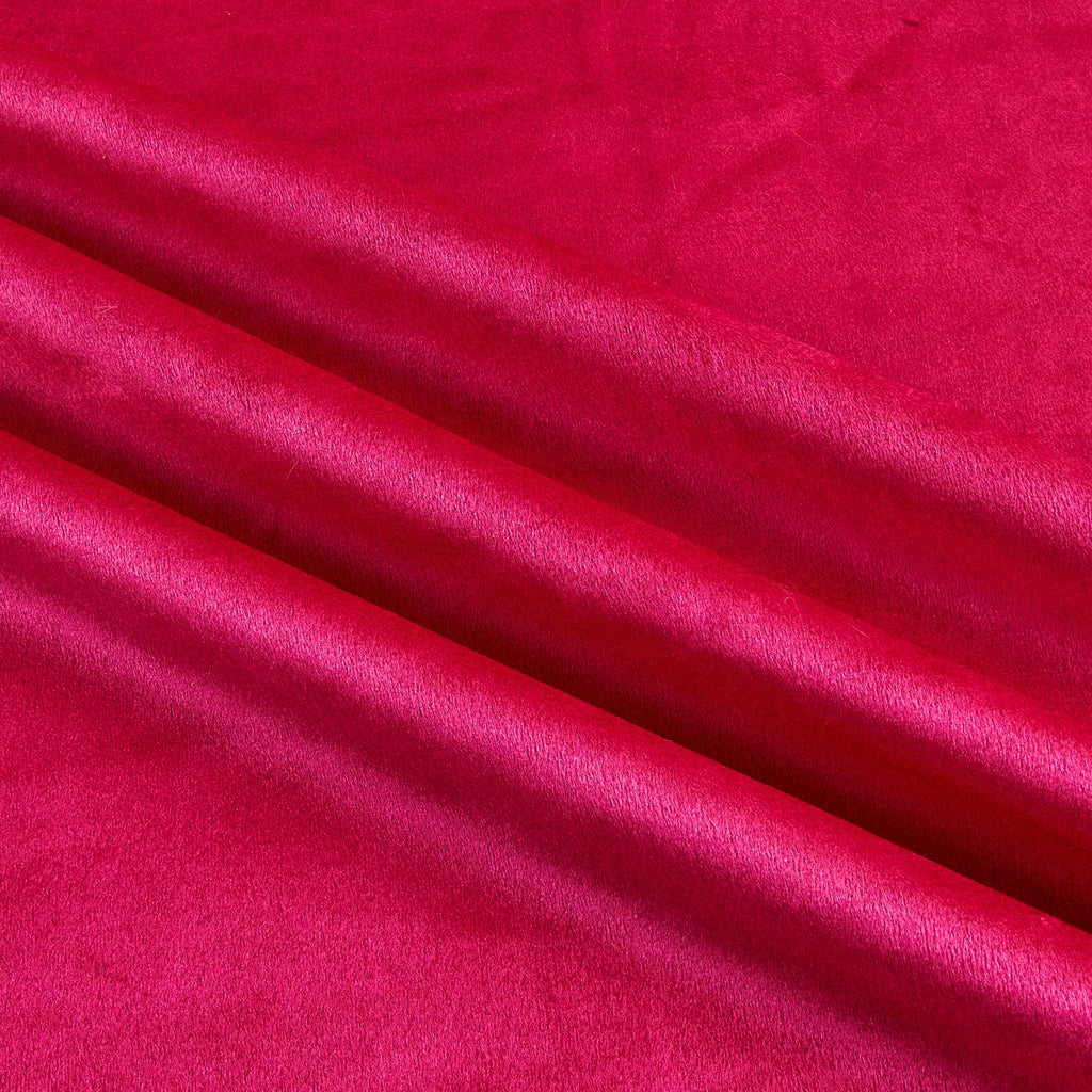 Royal Velvet Fuschia, Fabric by the Yard