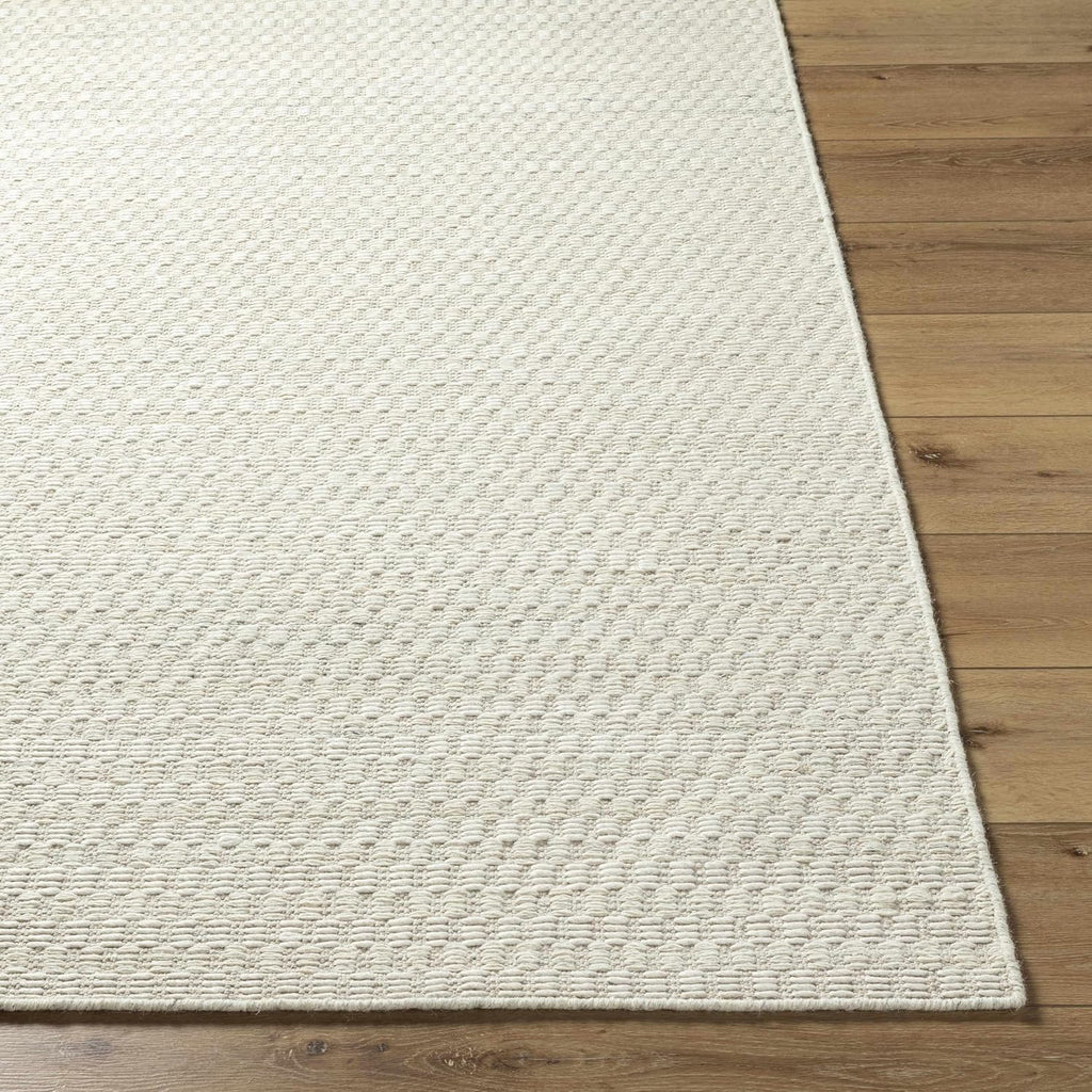 Amethyst Wool Living Room, Bedroom Area Rug - Striped Plain - Traditional Transitional Modern Minimalist Scandinavian