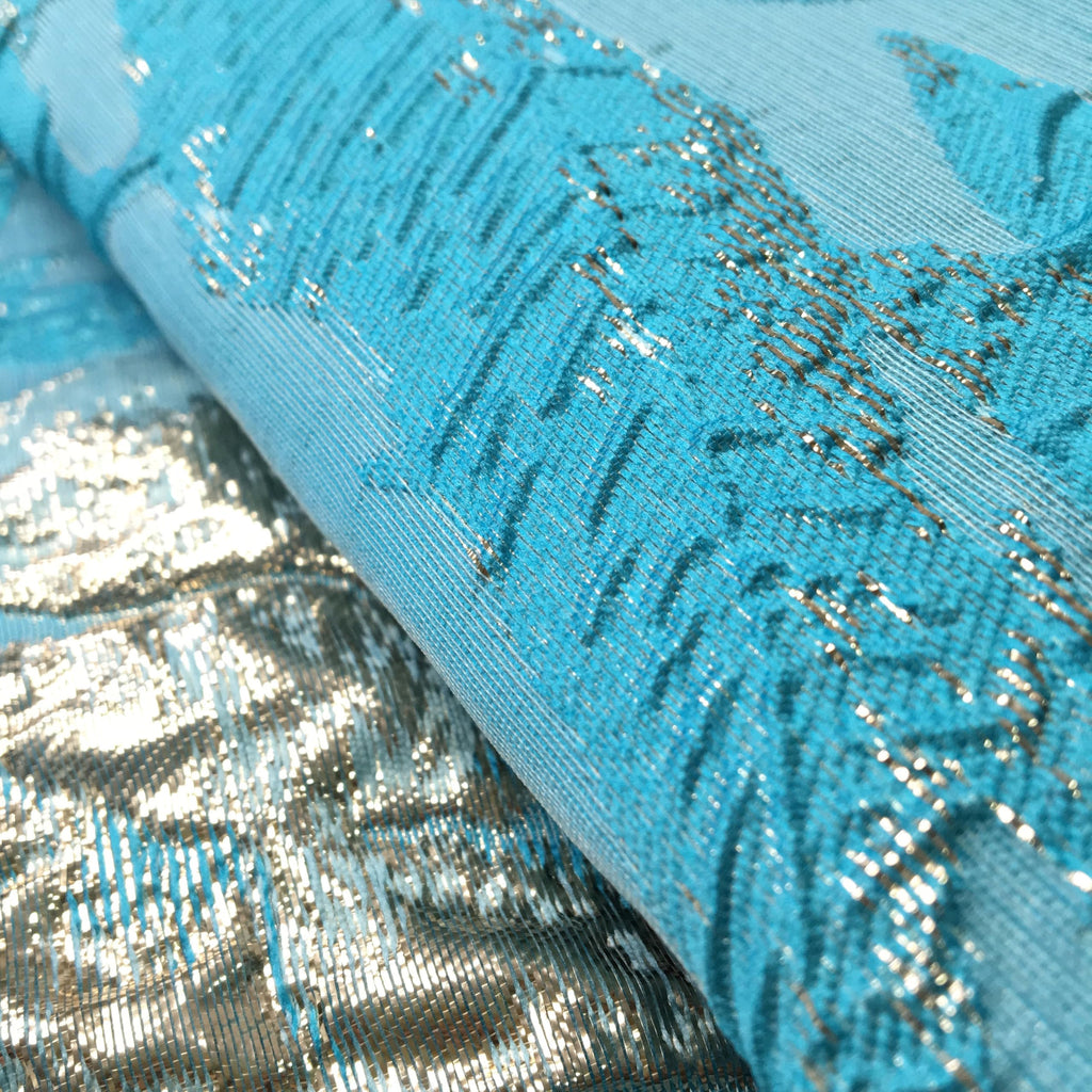 African Lace Fabric 5 Yards, Nigerian Embroidery Floral Gilding Lace Fabric for Wedding/Party Sewing