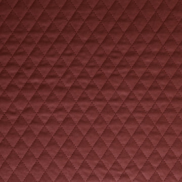 Double Faced Quilted Solid Cotton, Syrah