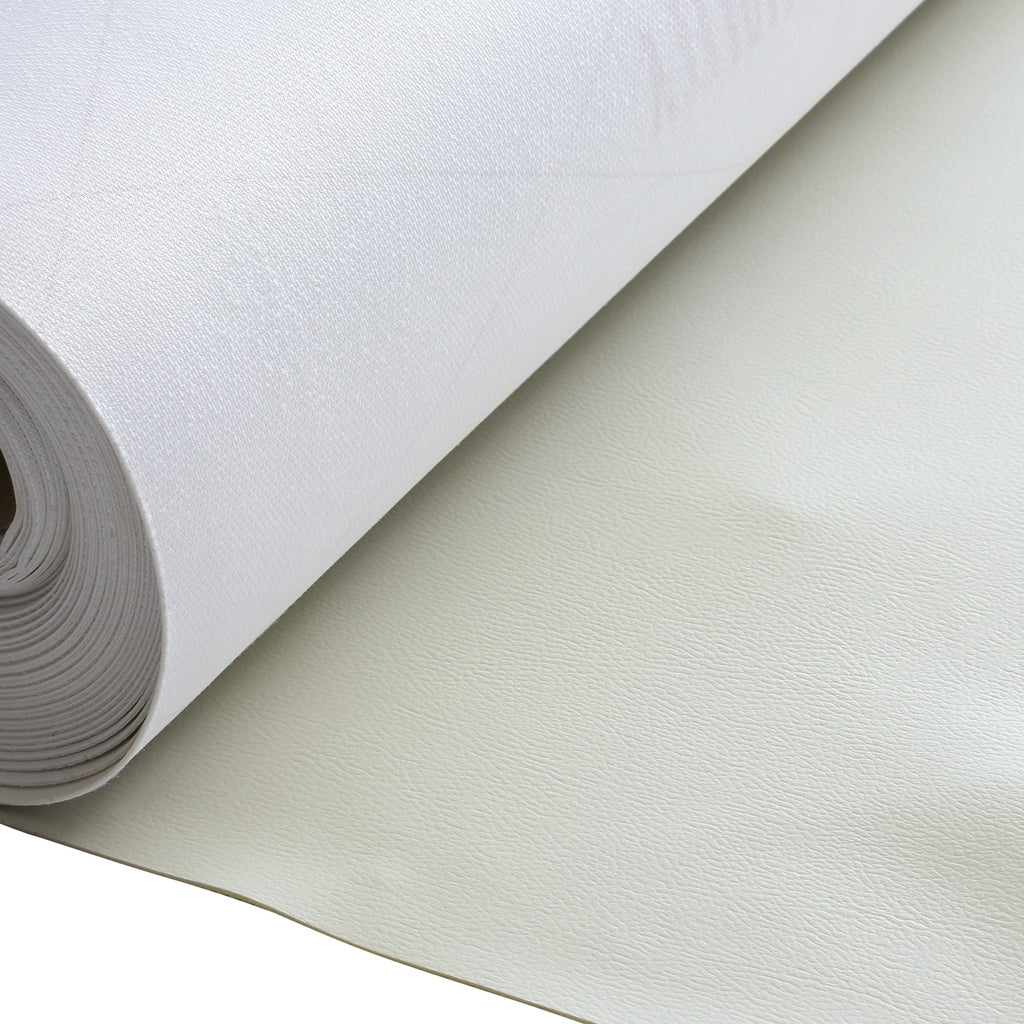 Spradling Marlin Vinyl Fabric Off White 54" Wide by The Yard