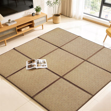 71'' x 71'' Large Japanese Tatami Mat, 0.47'' Thickness