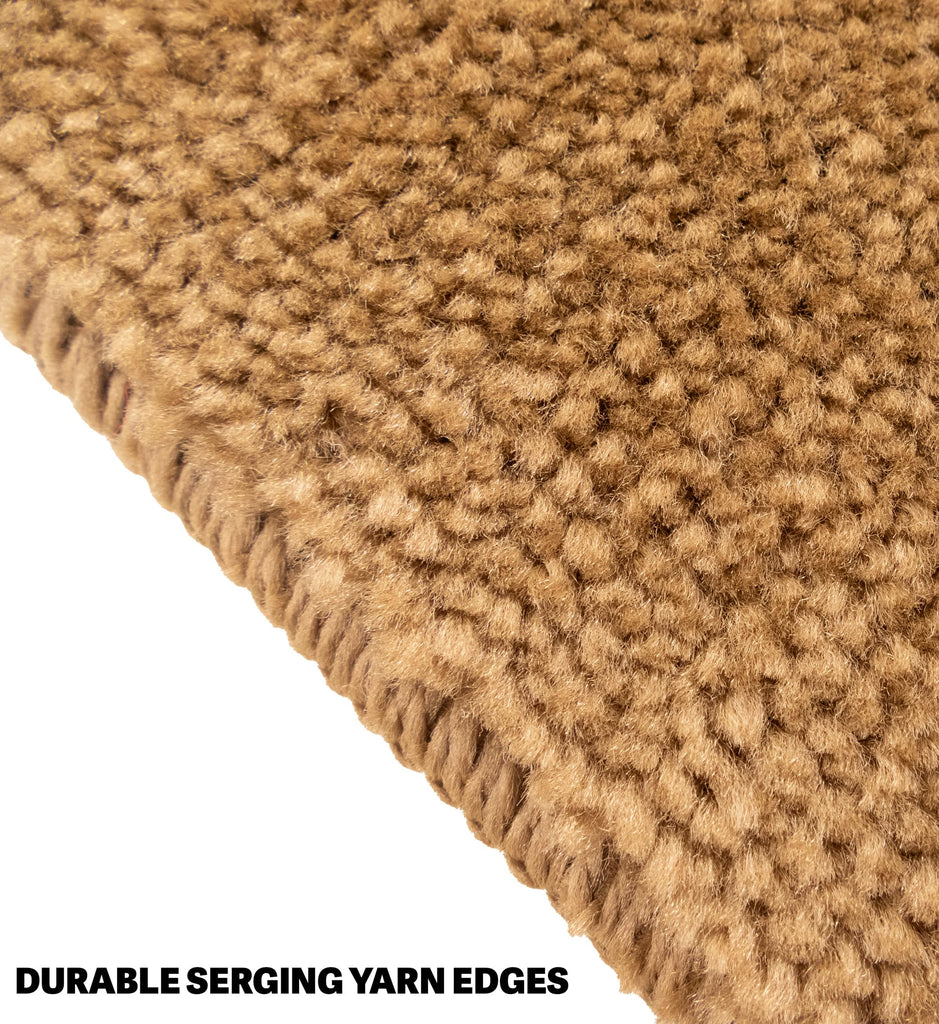 Washable Soft Solid Color Design Non-Slip Set of 13 (Beige, 7"" x 24"")