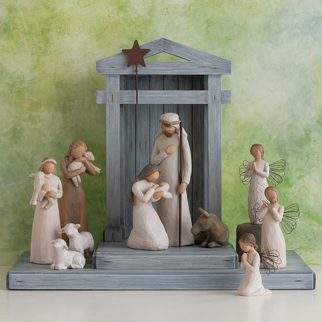 6-piece Nativity, Sculpted Hand-Painted Set of Figures