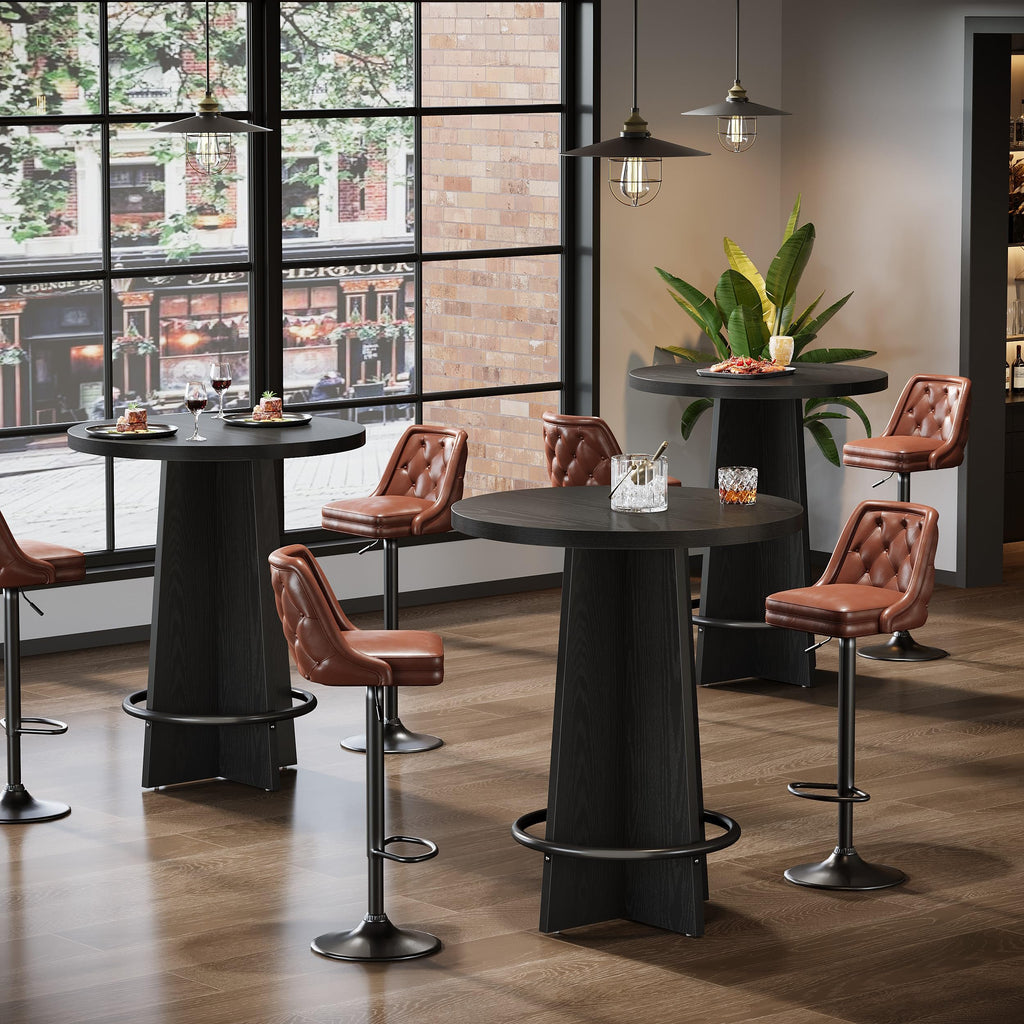 Round Bar Table Set of 2