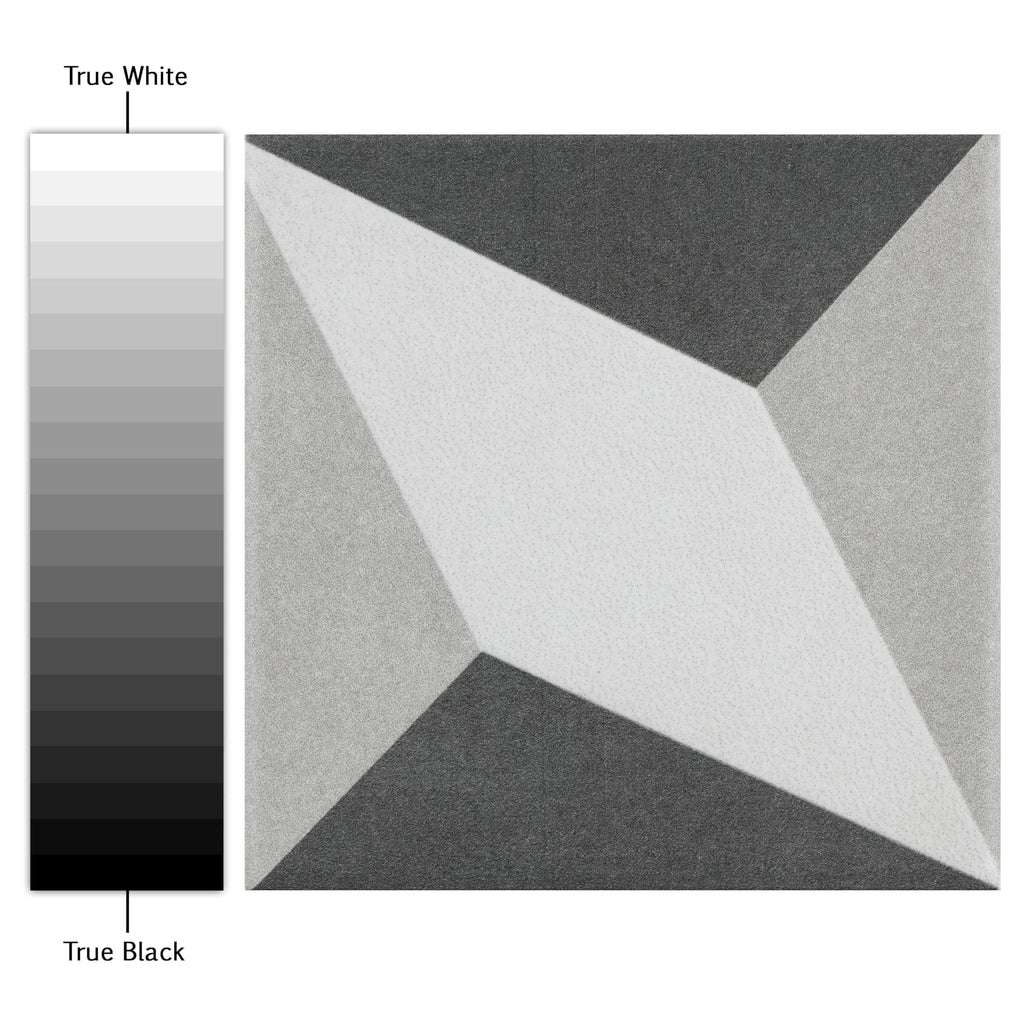 Twenties Mini Diamond 3-7/8" x 3-7/8" Ceramic Floor and Wall Tile