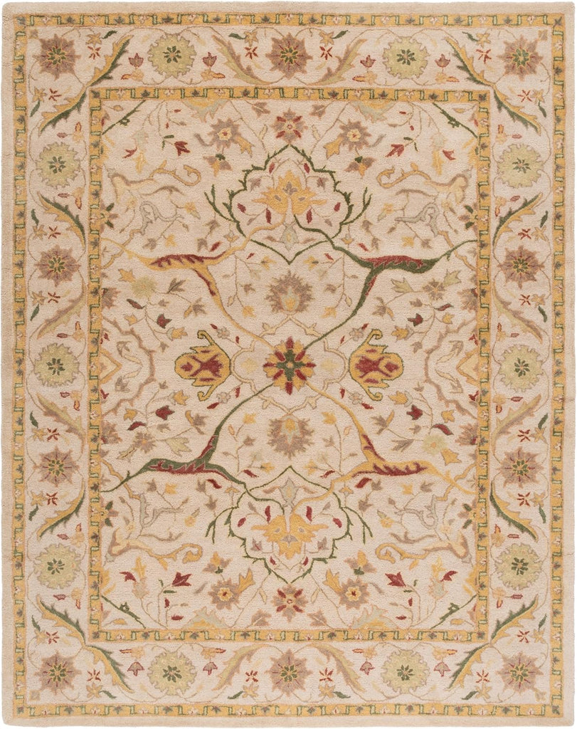 Antiquity 11' x 15' Ivory Handmade Traditional Oriental Premium Wool Area Rug