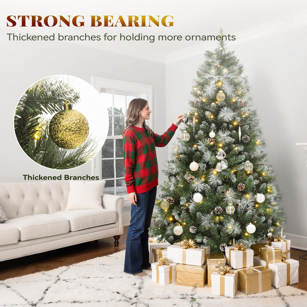 6ft Prelit Scotch Pine Christmas Tree with Remote Control