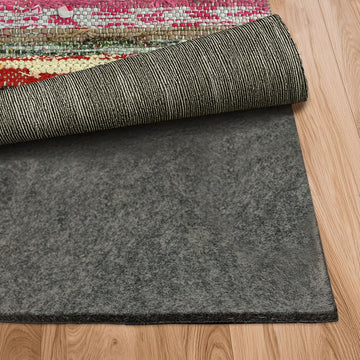 Felt Rug Pad 9x12 | 1/4" Rug Runner Liner | Anti Skid Rug Gripper for Hardwood Floors Tile Slate & Stone | Felt TPO - Set of 108