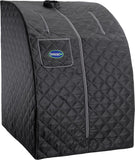 Durasage Lightweight Portable Personal Steam Sauna Spa for Relaxation at Home, 60 Minute Timer