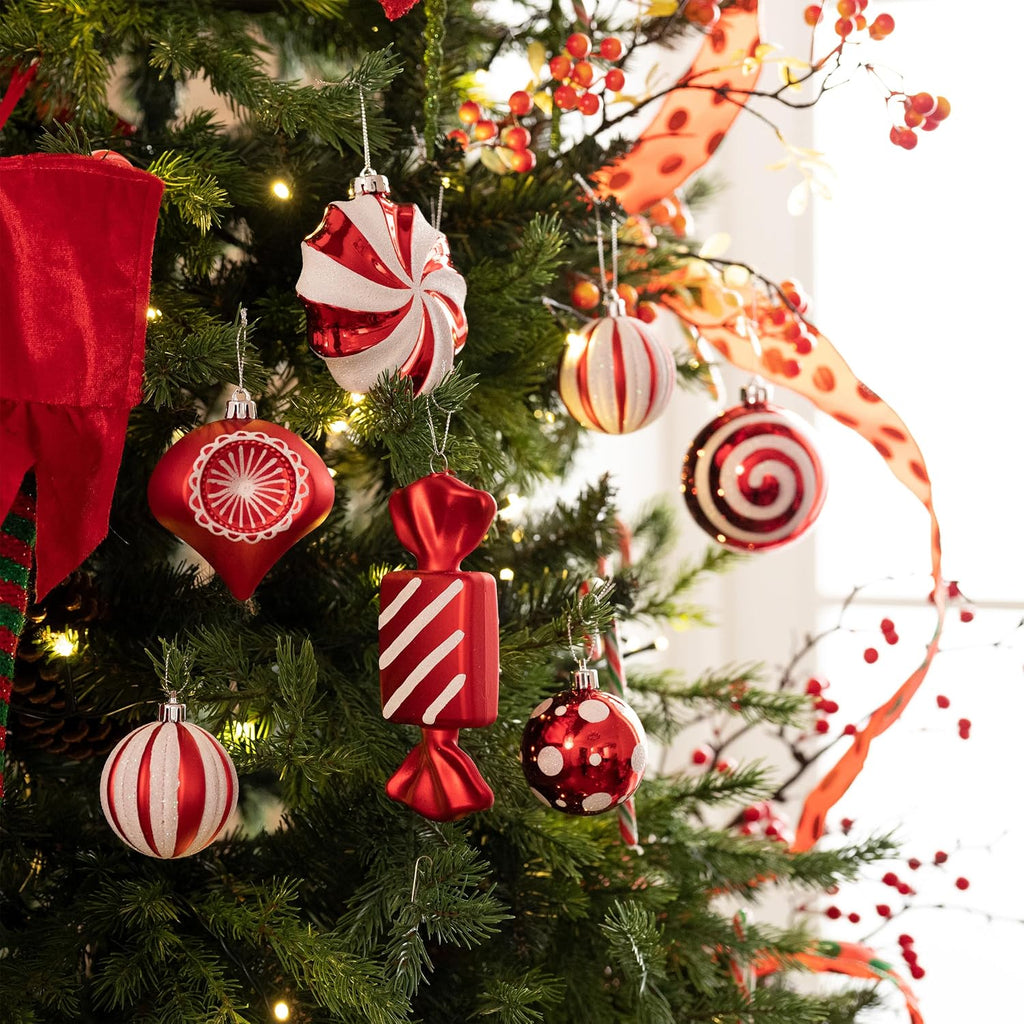 Christmas Ornaments Tree Decorations Set - Set of 108