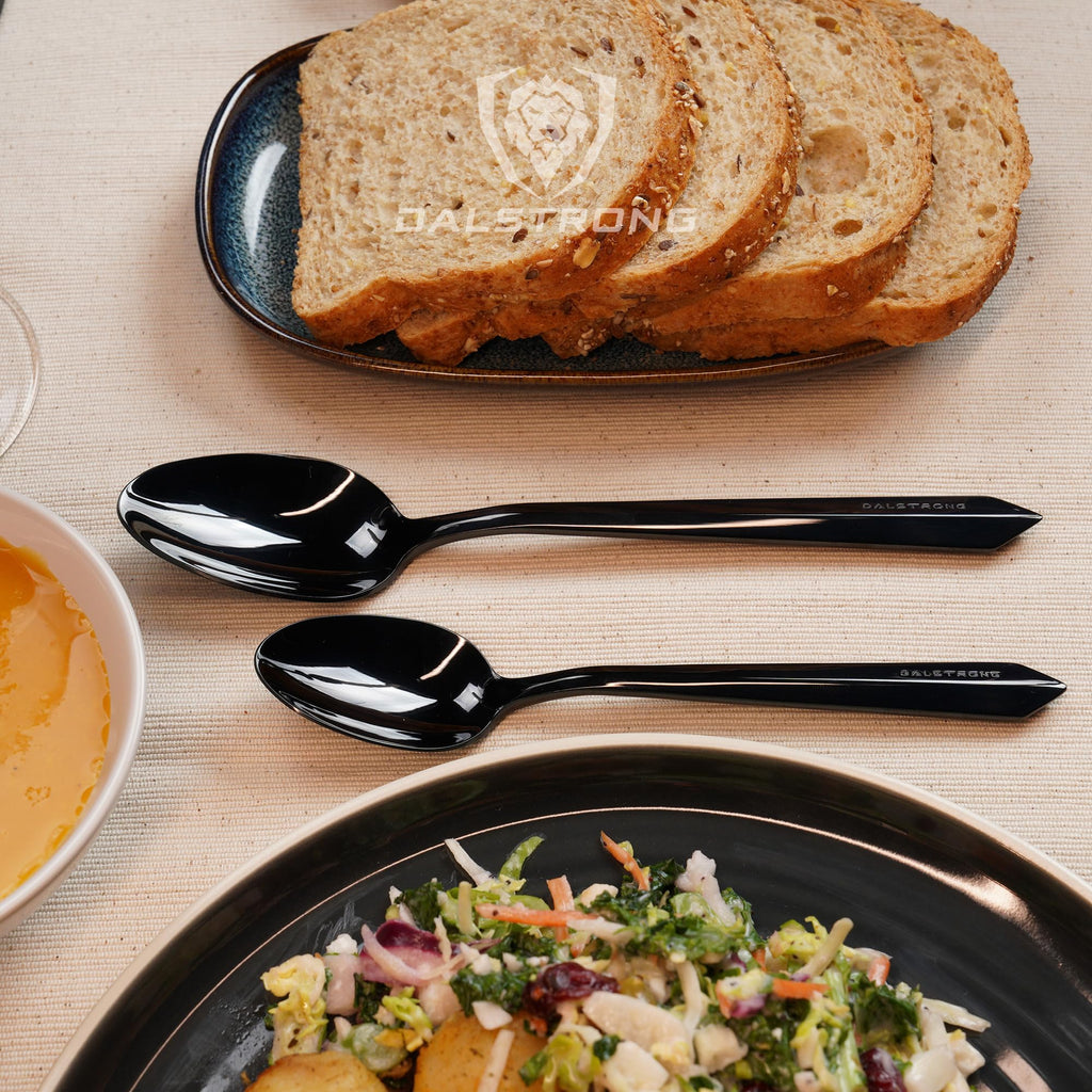 20-Pc Black Flatware Set - High-Carbon Stainless Steel