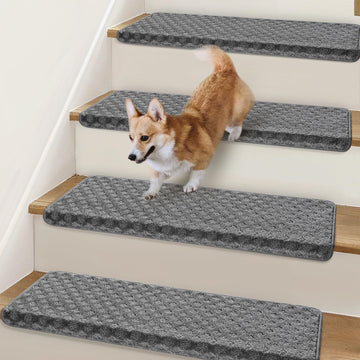 Bullnose Carpet for Wooden Steps Indoor 9.5" x 32"
