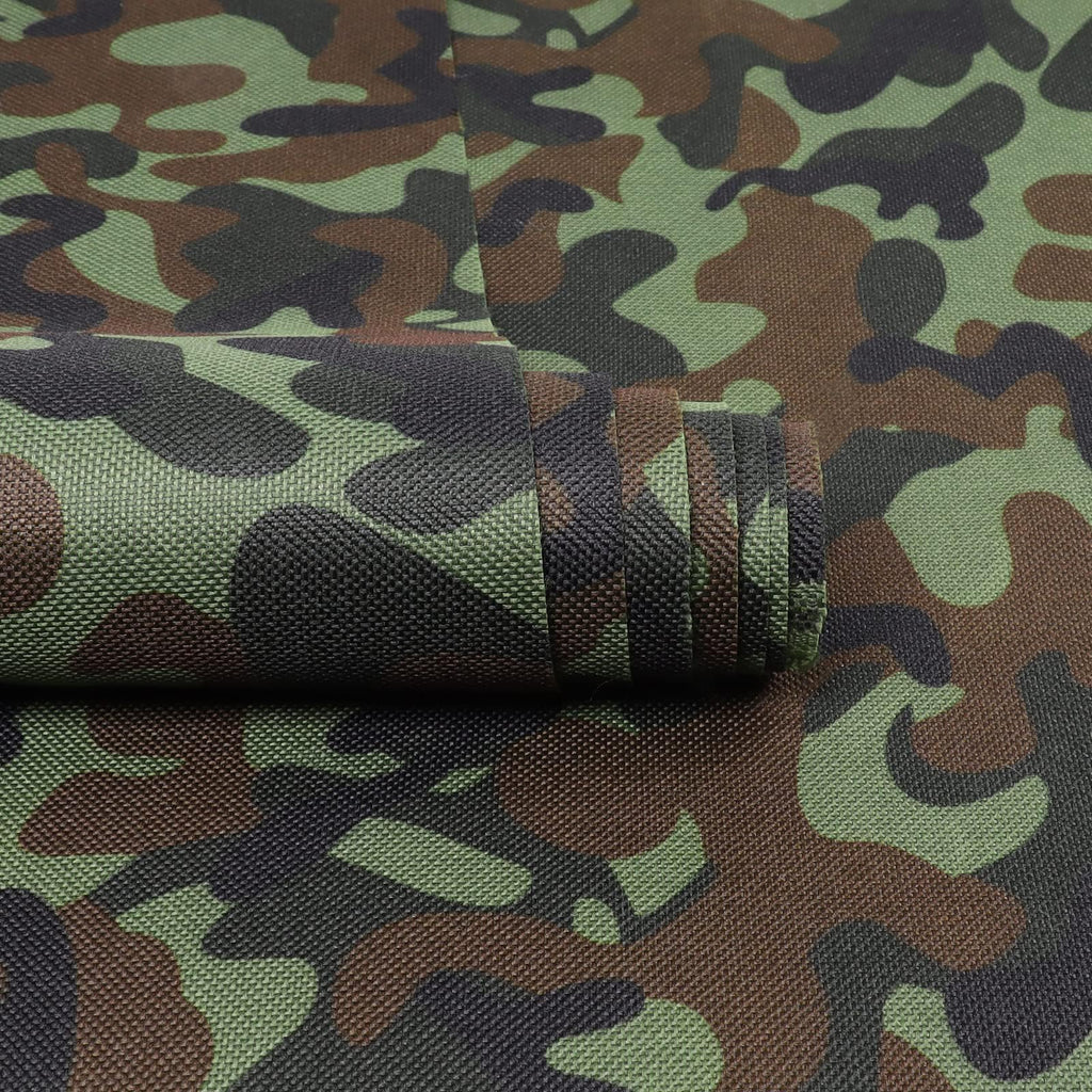 Marine Waterproof Canvas Fabric 600D Camouflage Material 60"×540"