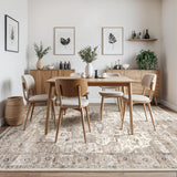 Area Rug 9x12 Washable Vintage - Soft Traditional Rugs