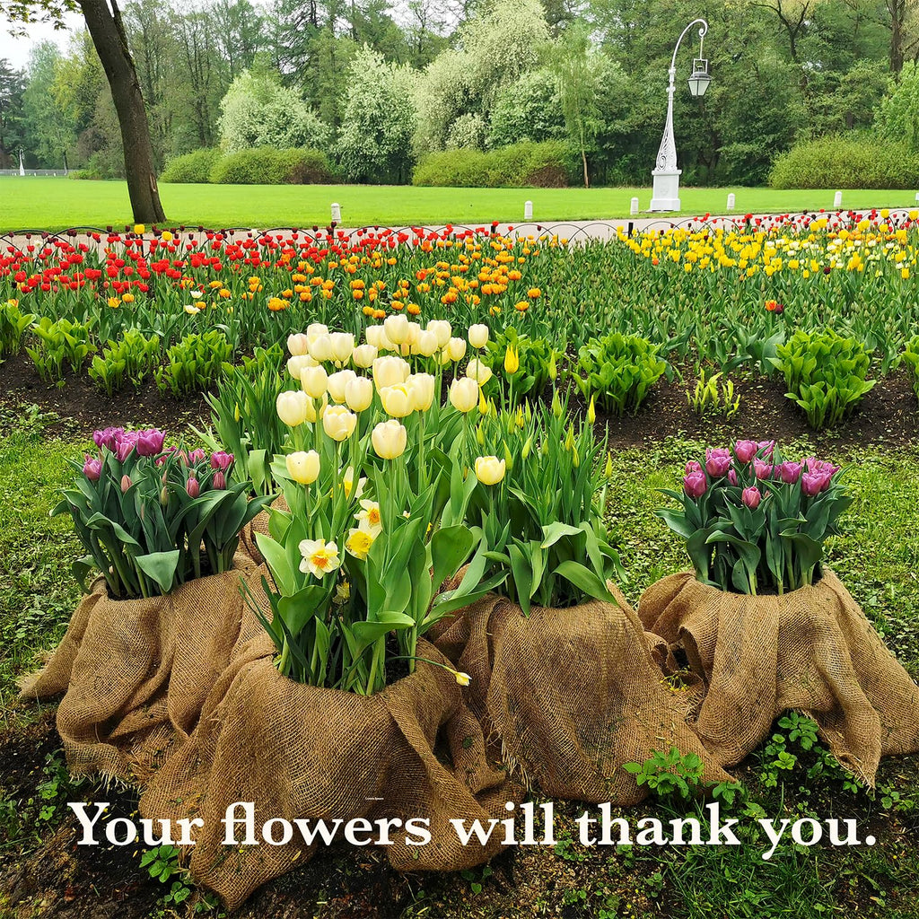 40 x 150 ft Multipurpose Gardening Burlap Fabric Roll