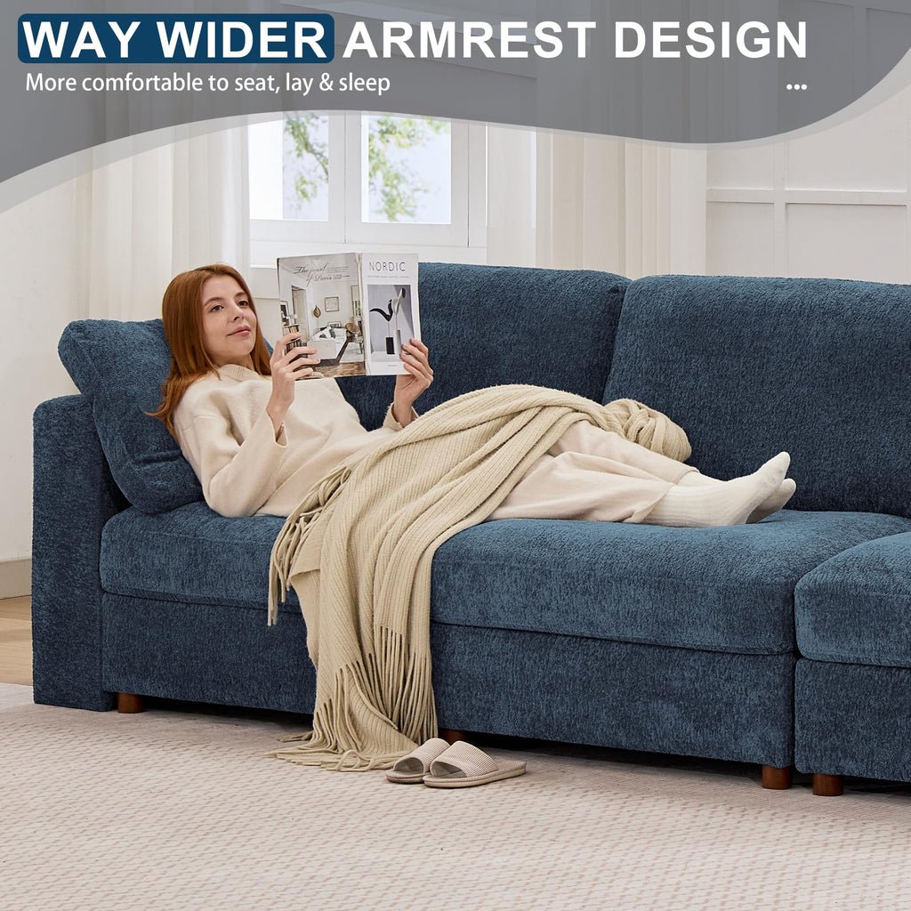 Oversized Modular Sectional Sofa Couch