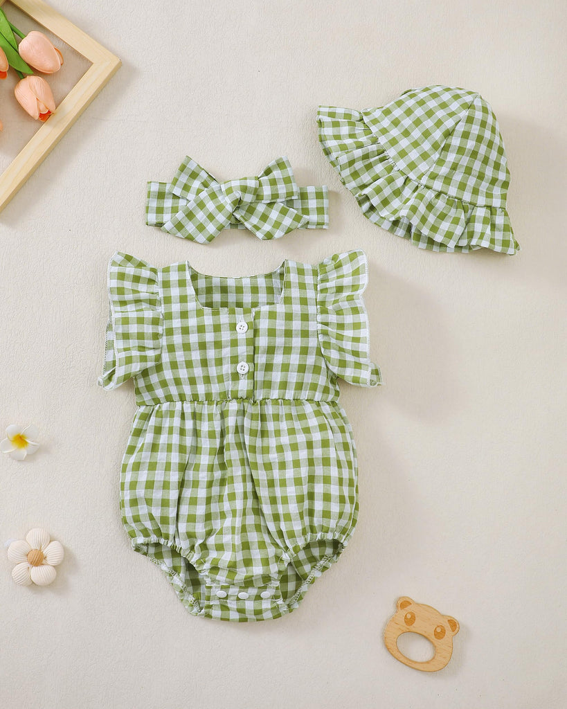 Newborn Baby Girl Outfits Summer Coming Home Clothes