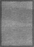 Marlin Transitional Indoor/Outdoor Area Rug, Black, 7'10"x10'2"
