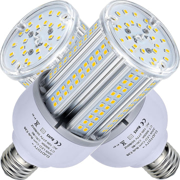 High Brightness,35W LED Corn Light Bulb, E26 Base LED Corn Lamp, 5000 Lumen 5000K Daylight 100V~277V Corn Cob