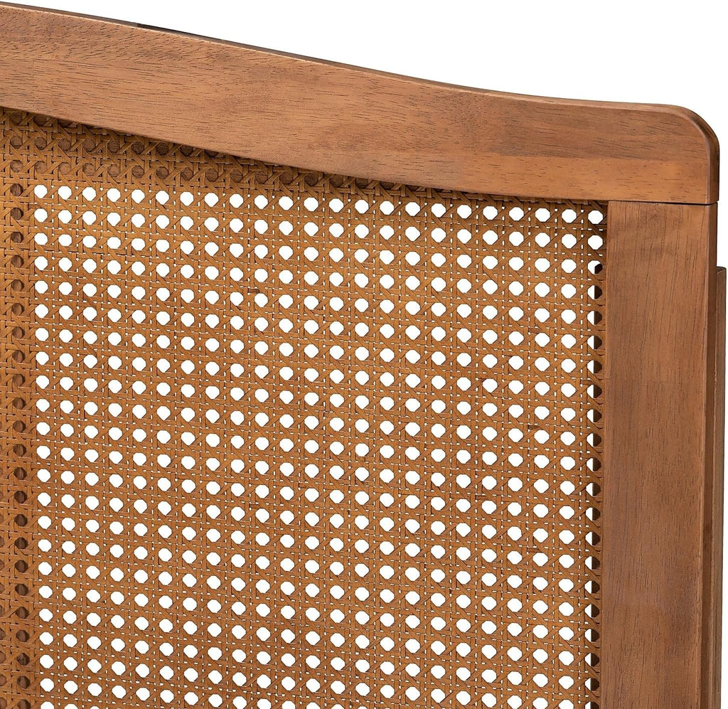 King Wood Headboard, 78.1-inch W 0.8-inch D 40.94-inch H, Ash Walnut