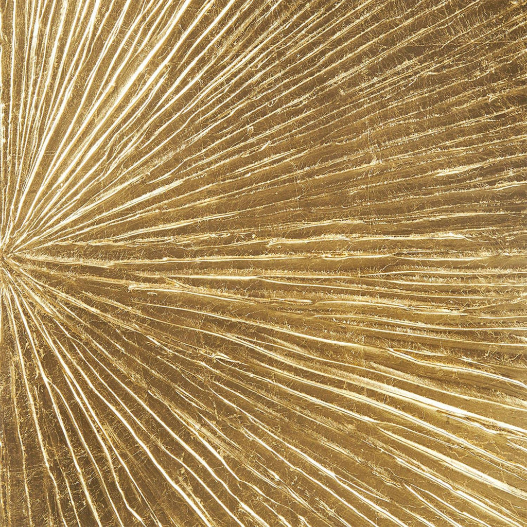 Sunburst Wall Art - Triptych Modern Resin Dimensional Radiant Color Hand Painted Metallic Finish Home Décor Abstract