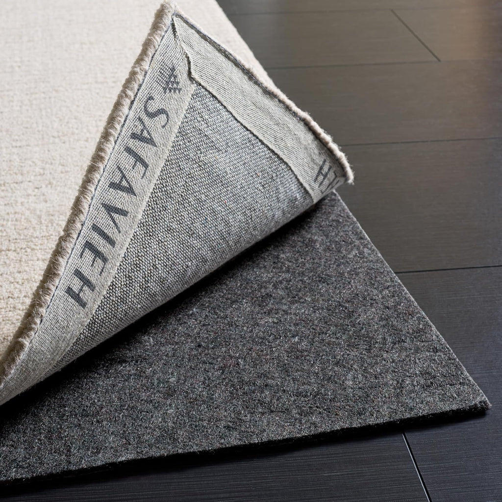 Dual Surface Large Rug Pad - 9' x 12', 1/4" Thick, Felt + Rubber, Non-Slip & Durable Design for Hard Floors & Carpet