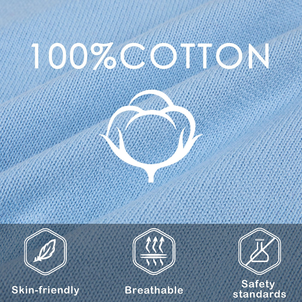 100% Cotton Kids Button Cardigan School Uniform
