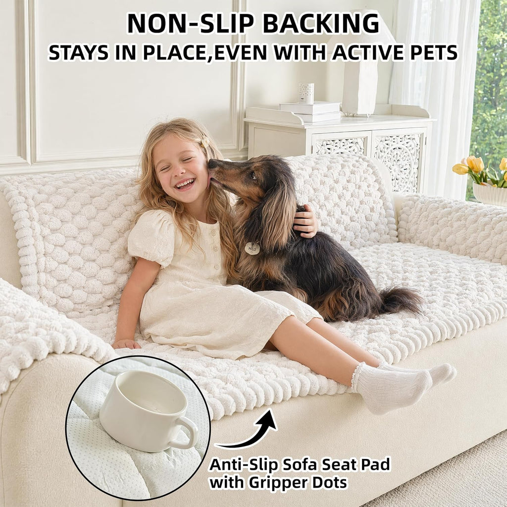 Waterproof Couch Covers for Dogs, Non-Slip Sofa Cover Protector