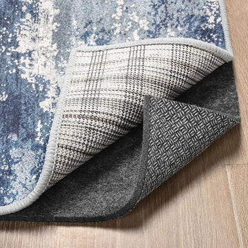 8x10 Non Slip Rug Pad Gripper Cushioned Carpet Pads - Set of 80