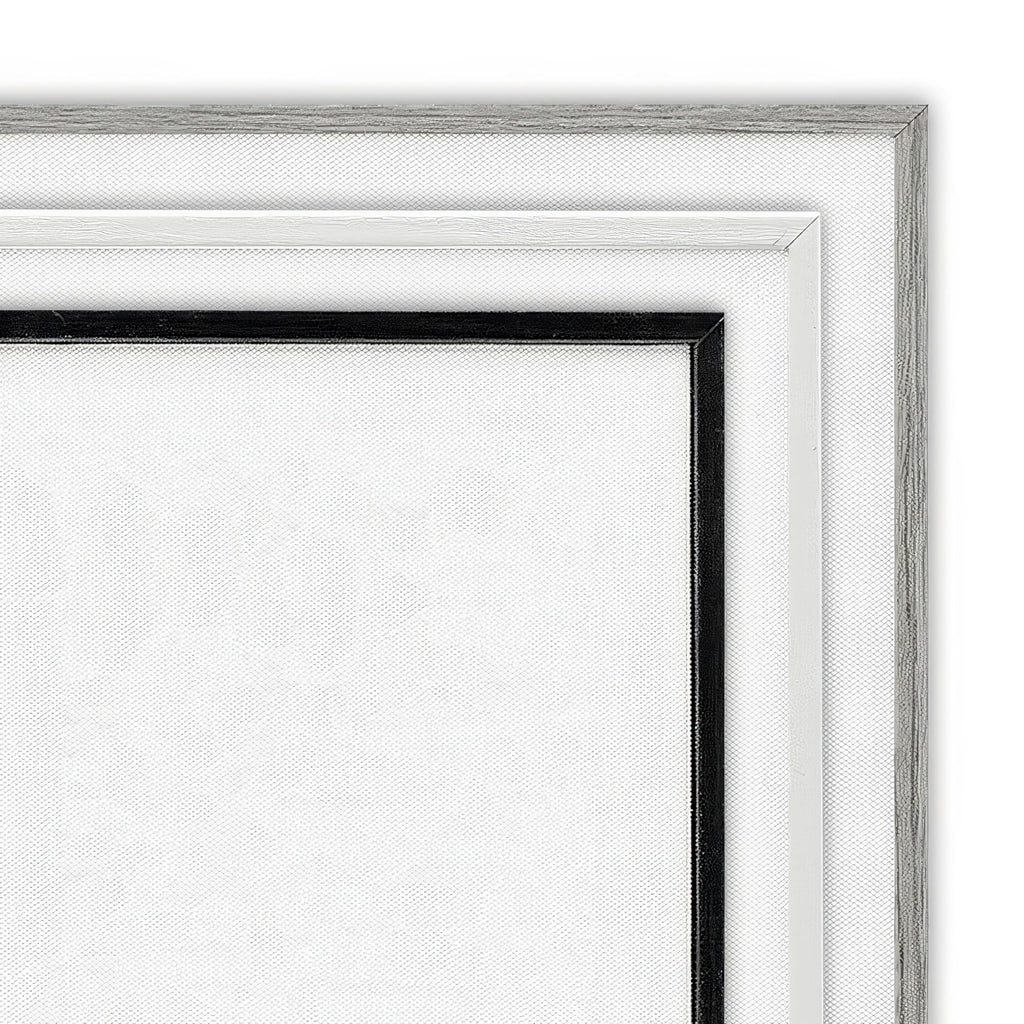 Blooming White Floral Display on Glam Designer Bookstack Wall Art, 11 x 14, Black Framed