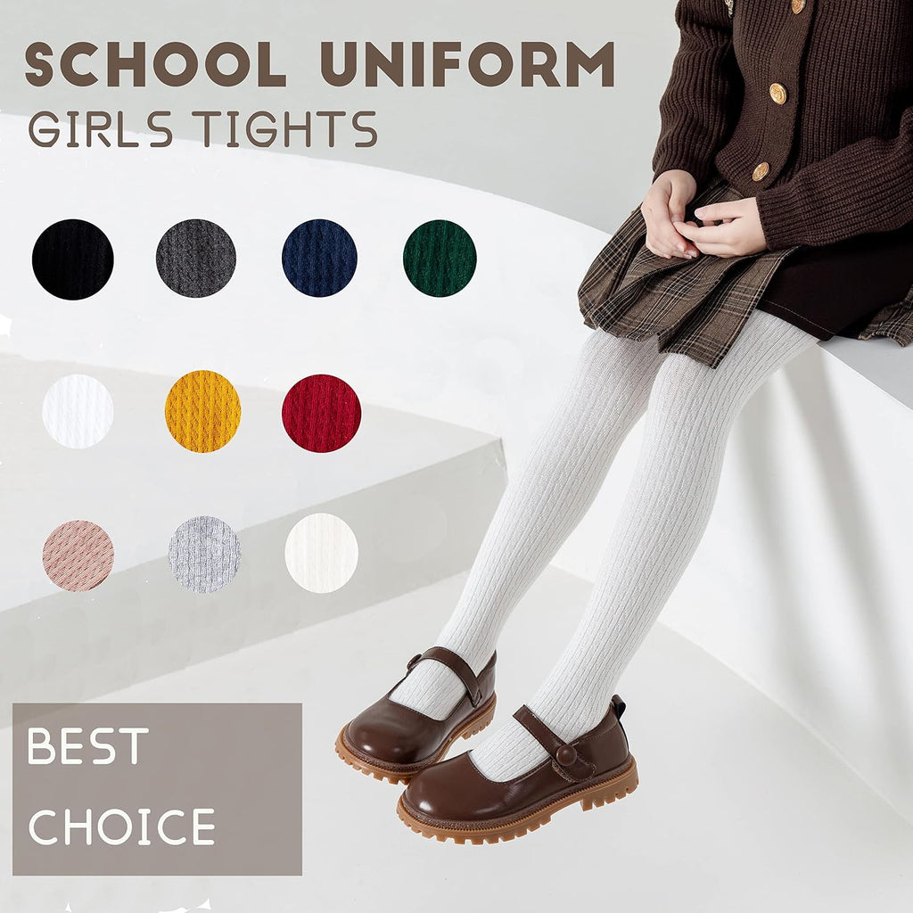 Tights Toddler Cable Knit Seamless Tights Cotton Warm Stockings