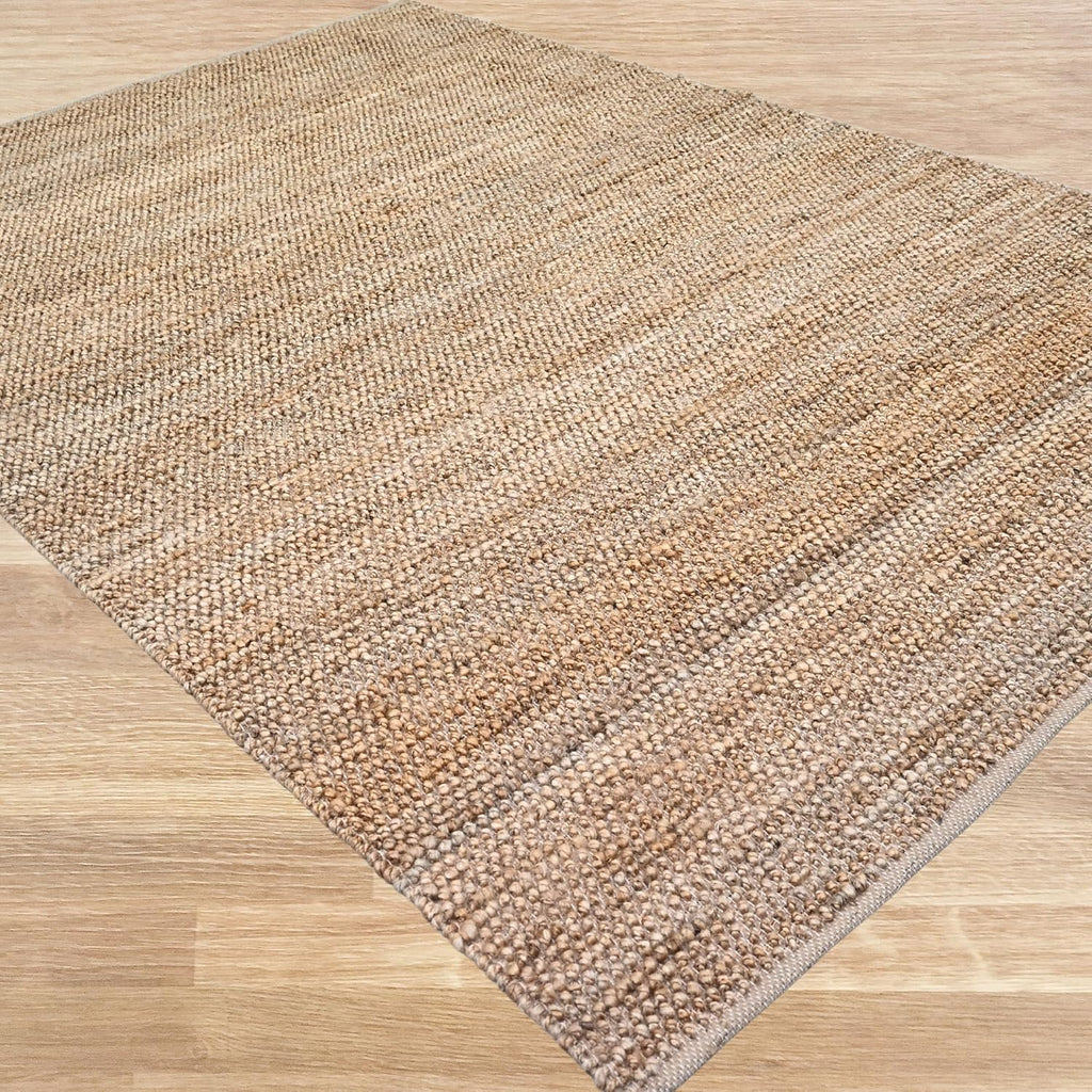 Natural Jute Area Rug - Handwoven Eco-Friendly Farmhouse Carpet & Rustic Home Décor (2x3 ft)