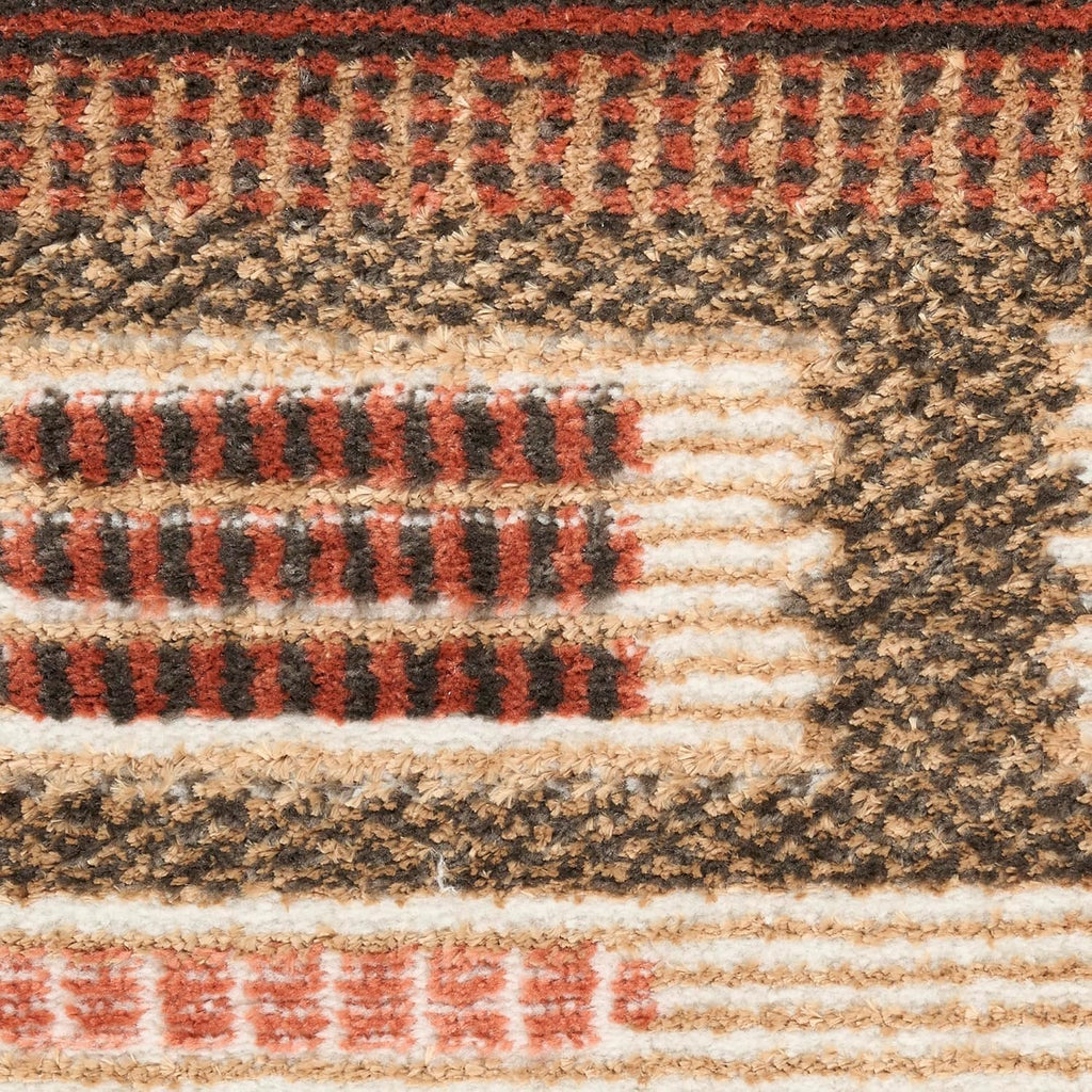 Home Nordic Rust 2' x 6' Area Rug - Easy Clean, Non Shedding, Bed Room, Living Room, Dining Room, Kitchen (6' Runner)