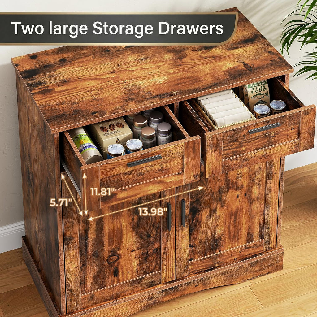 Fish Tank Stand for 20-29 Gallon, Aquarium Stand with Storage